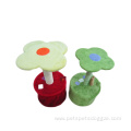 Plush sisal Flower shape Cats Scratching Bed Tree